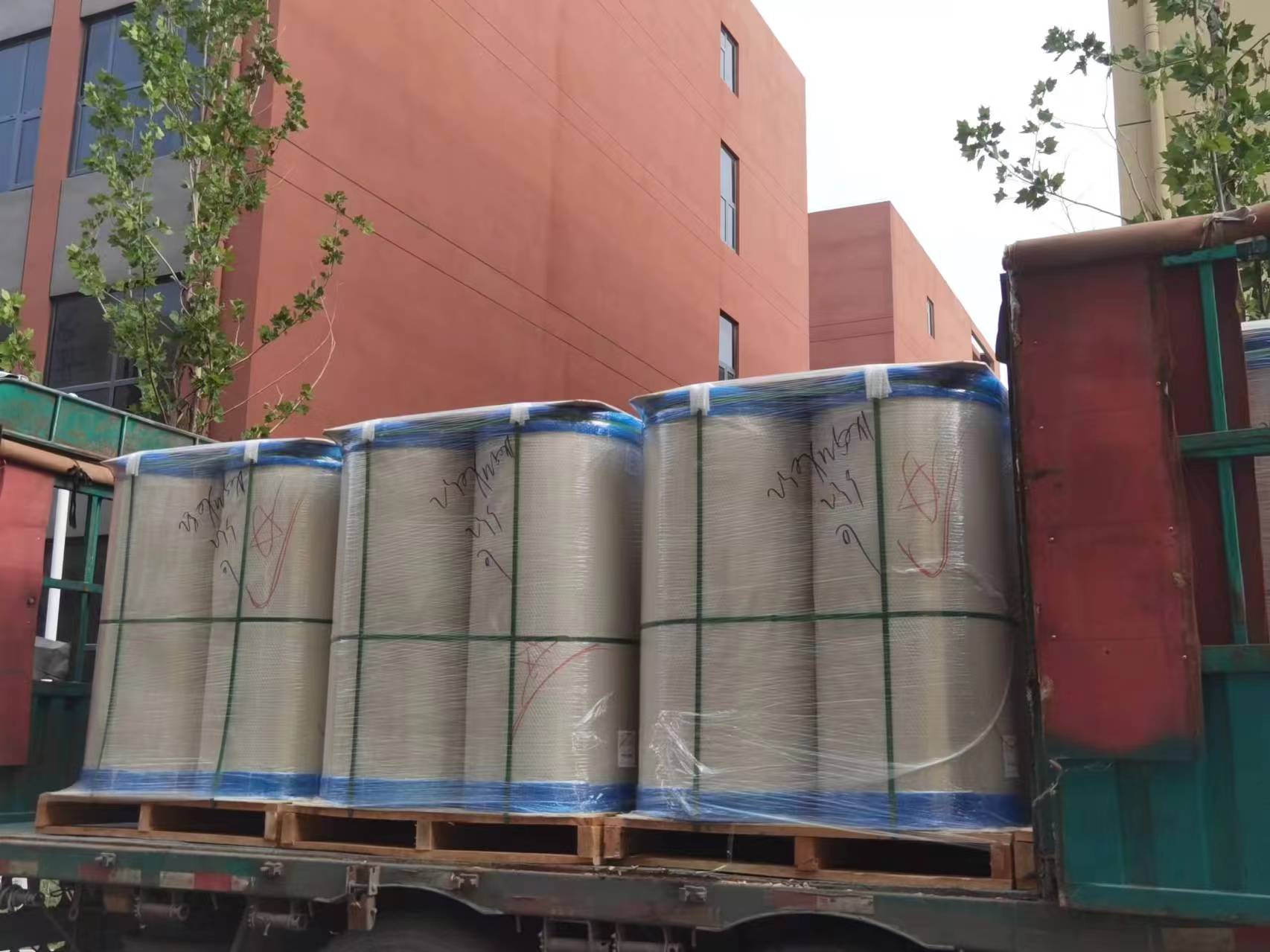 Chegada de matéria-prima